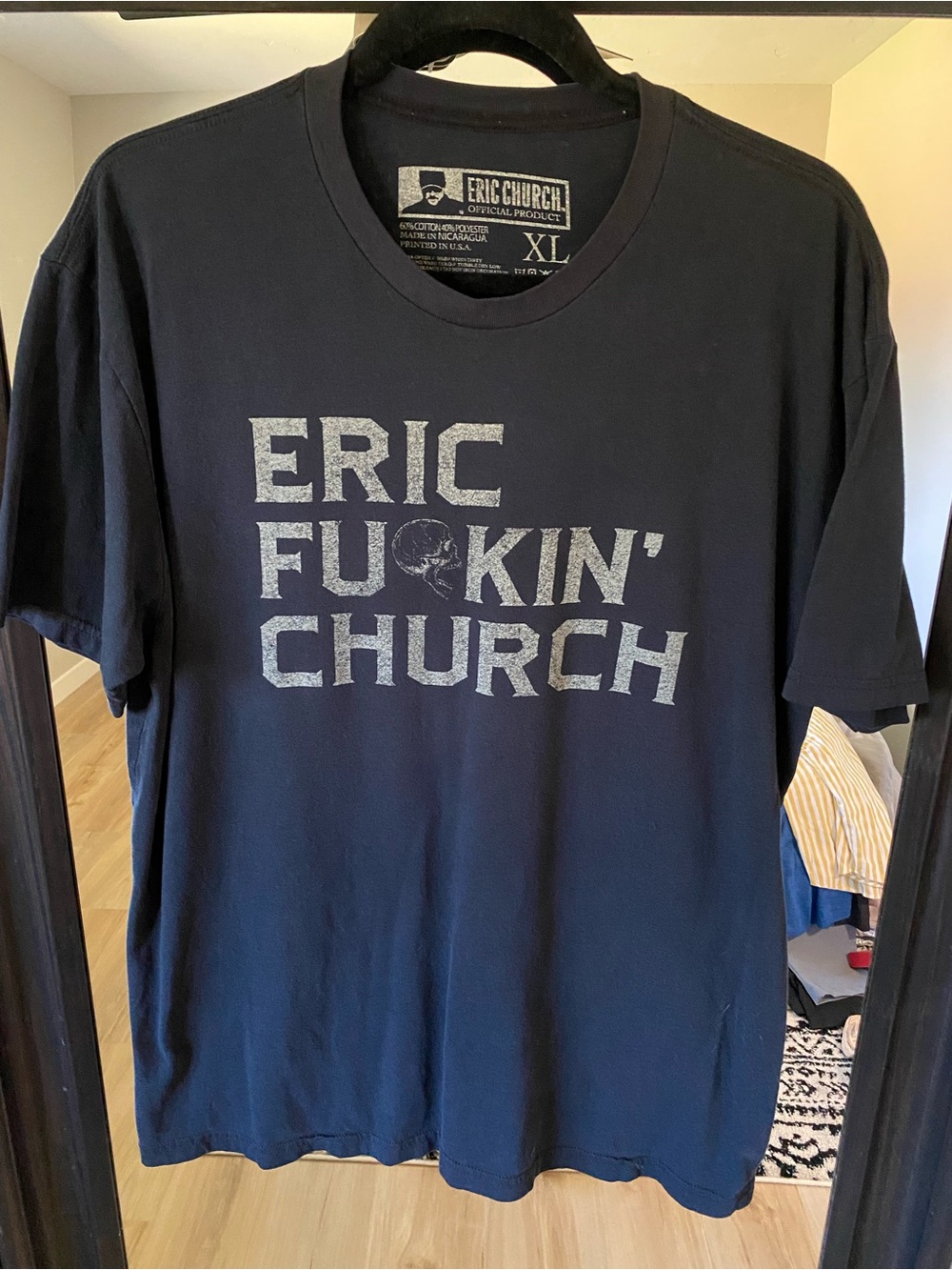 Eric Fu*ckin Church official concert merch T-shirt